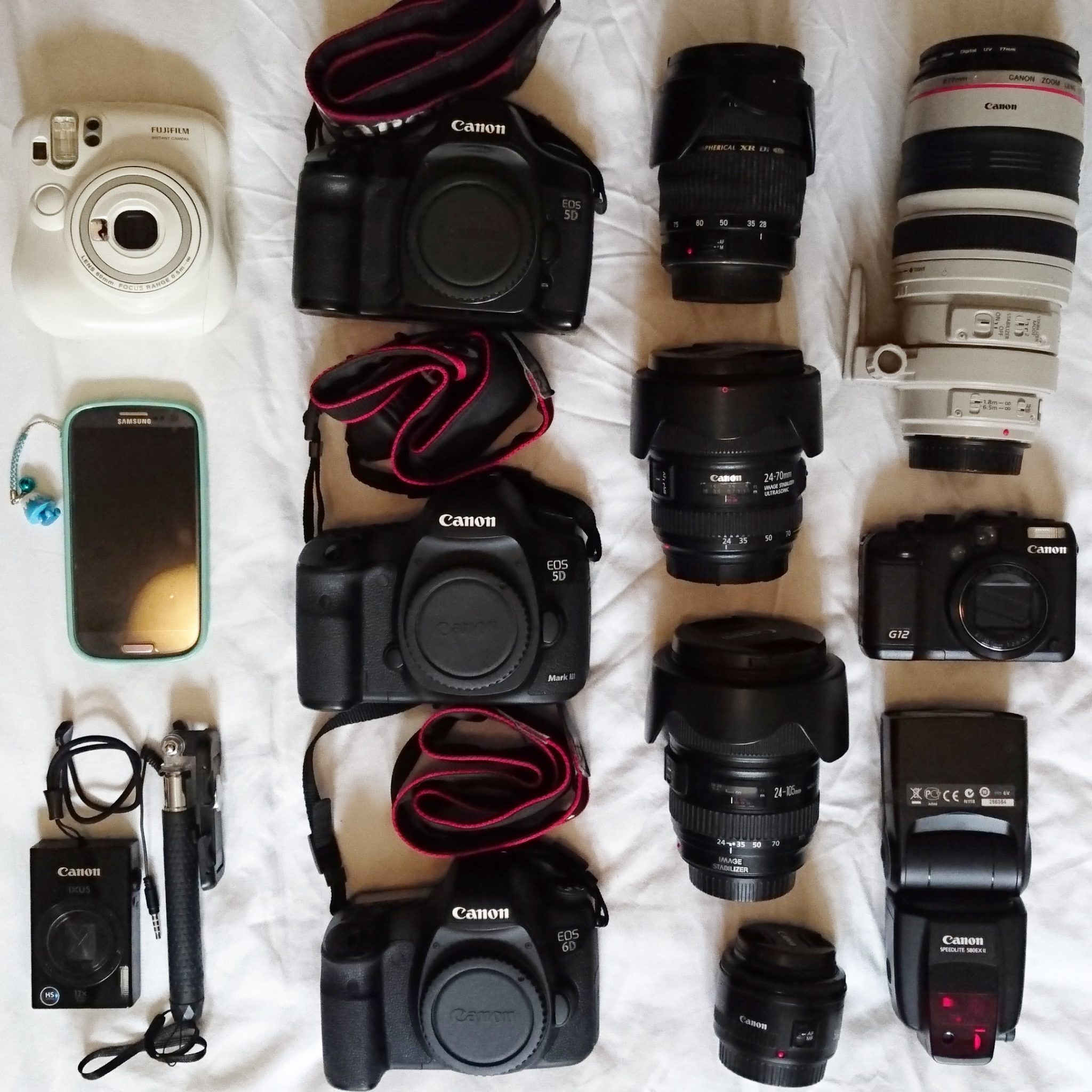 Camera, gadgets, photos