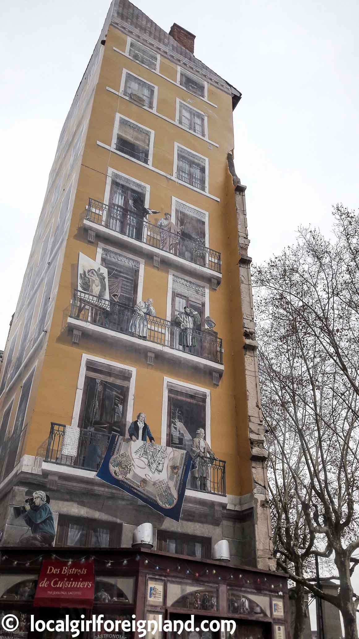 La Fresque des Lyonnais, Lyon