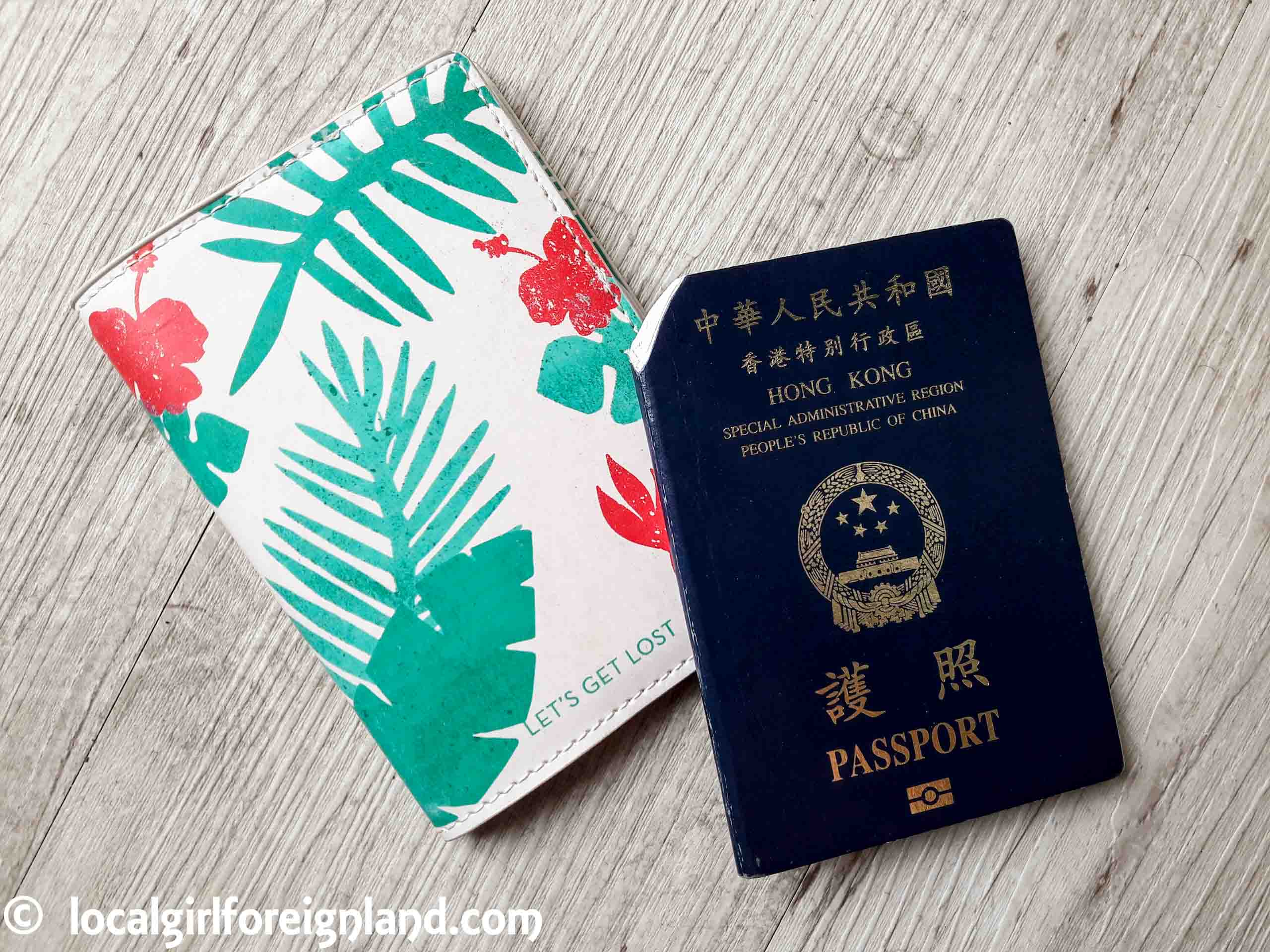 hong kong passport travel to spain