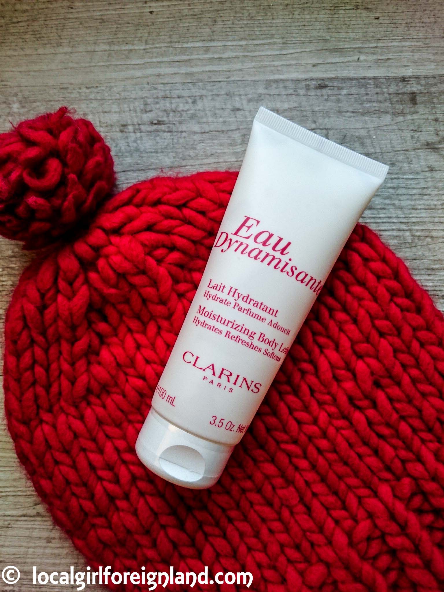 Clarins Eau Dynamisante moisturising body lotion