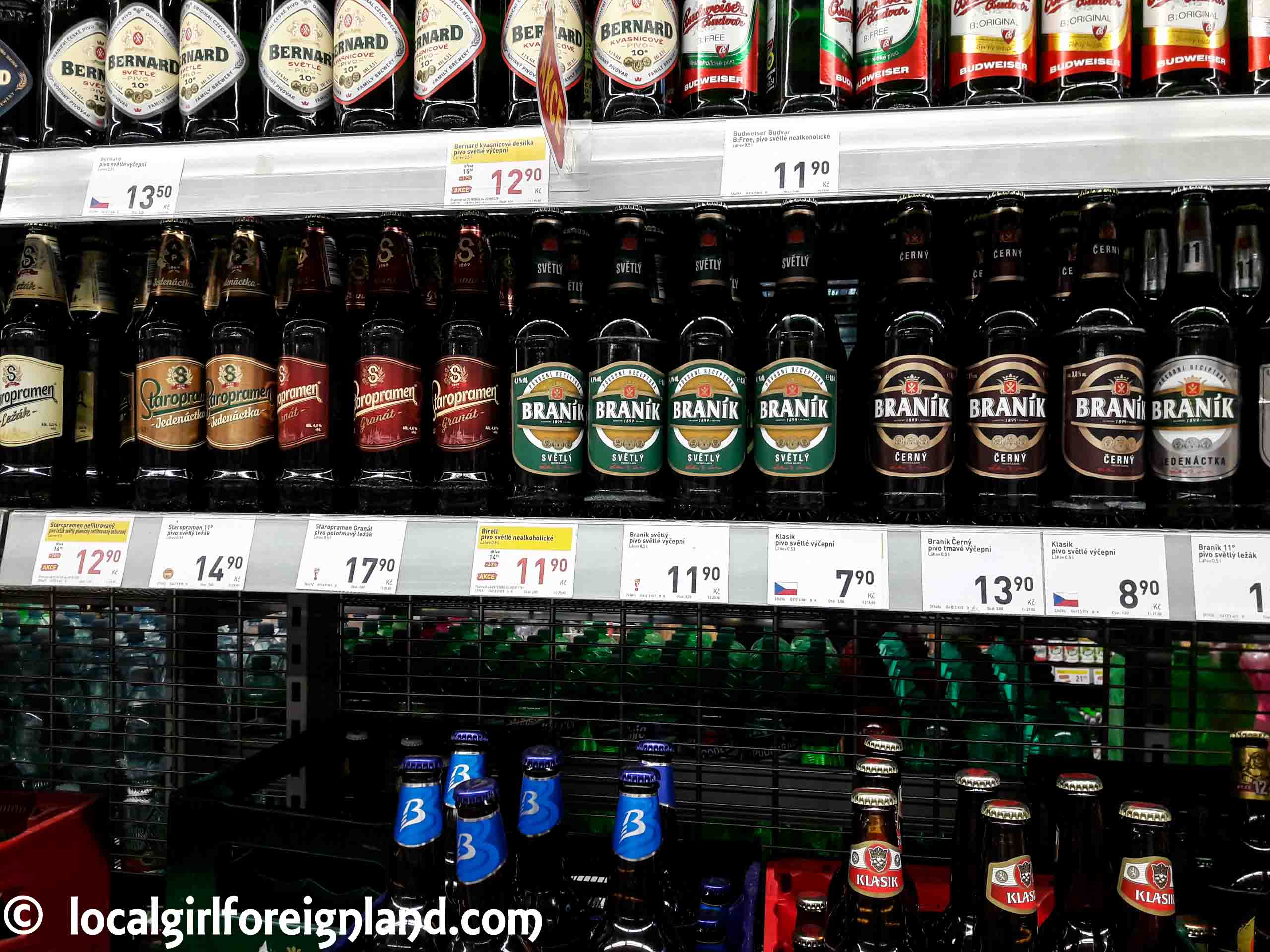 Prague-beer-price-supermarket