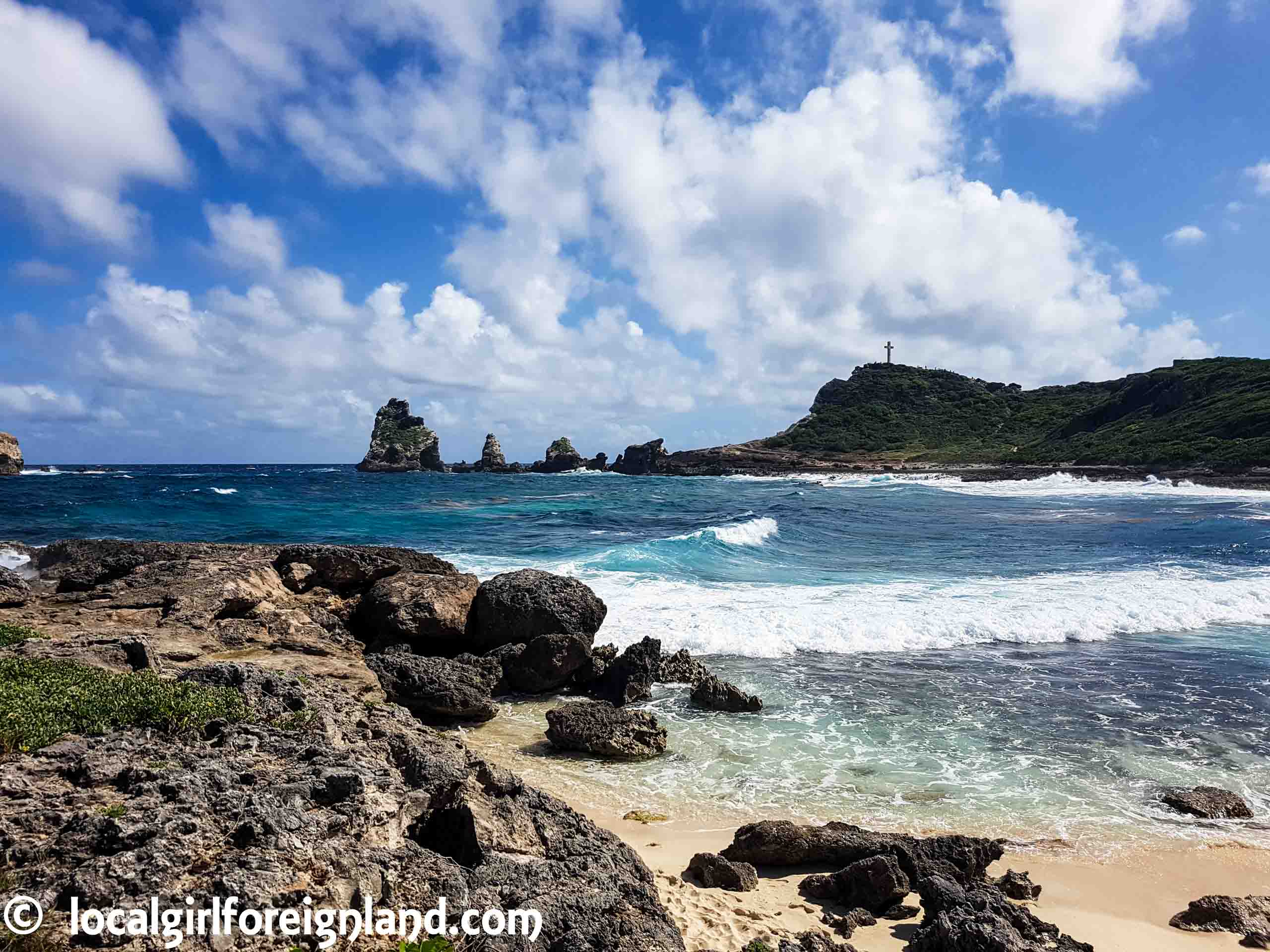 Anse des Châteaux, Pointe des Chateaux hike, Guadeloupe