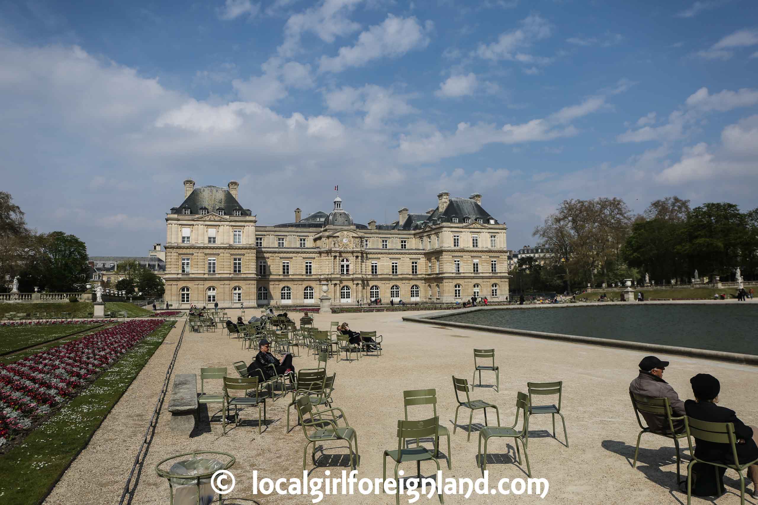 Luxembourg Garden, summer, Paris