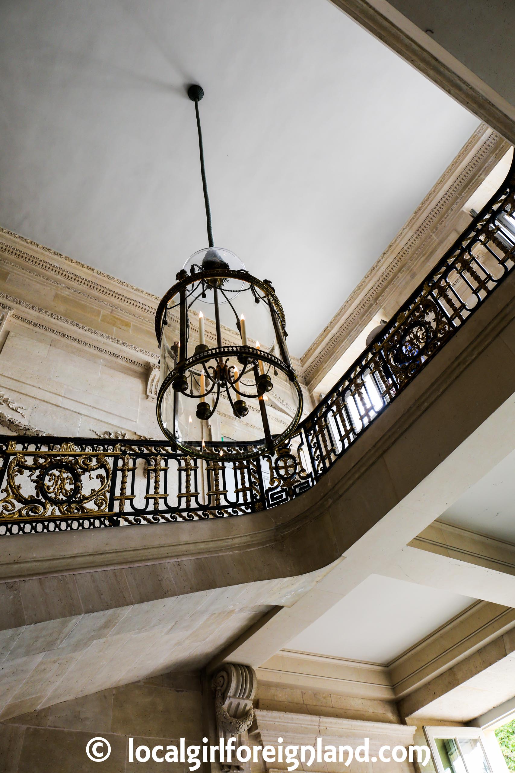 Main stair case in Petit Trianon, Versailles