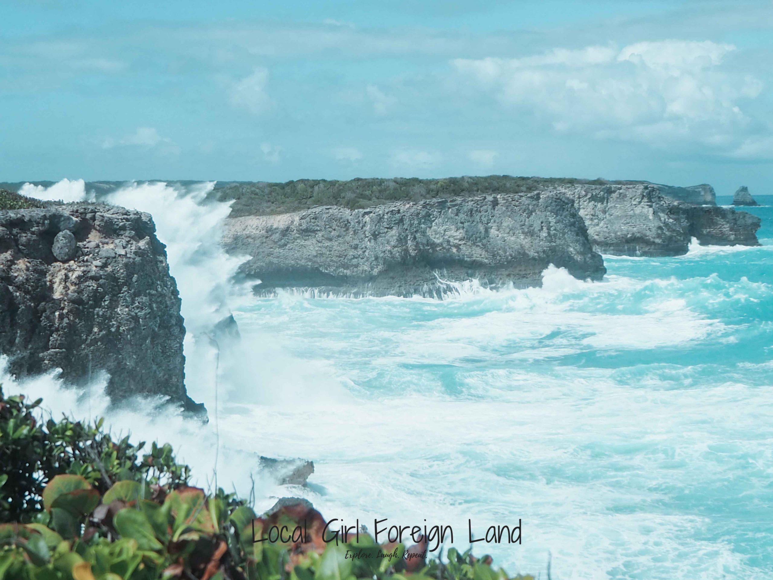 Trace des douanier, Guadeloupe